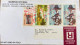 CANADA 1998, COVER USED TO USA, HIGH VALLE 1 & 5 DOLLAR $ GLACIER, POINT PELEE 4 STAMP, REGISTER, WLPP TRACE MAIL UNIT, - Storia Postale