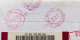 CANADA 1998, COVER USED TO USA, HIGH VALLE 1 & 5 DOLLAR $ GLACIER, POINT PELEE 4 STAMP, REGISTER, WLPP TRACE MAIL UNIT, - Briefe U. Dokumente