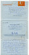 Australia 1969 10c. Airplane Aerogramme / Air Letter; Melbourne To Lafayette, Louisiana, United States - Aerogramas