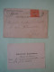 2 X CDV Autographes + Enveloppe MAURICE DORMANN (1881-1947) DEPUTE SEINE ET OISE - Político Y Militar