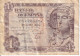 BILLETE DE 1 PTA DEL AÑO 1948 SERIE E - DAMA DE ELCHE  (BANKNOTE) - 1-2 Pesetas