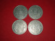 4 Monnaies Françaises 2 Francs MORLON 1945 1945 B ALUMINIUM Voir Photos - 2 Francs