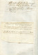 Document Fiscal 4 Pages - Empreinte ARMOIRIE  QUATRE C.  De LUXEMBOURG Le 5 Mai 1711 , Fait à Luxembourg, Concernant Le - ...-1852 Prefilatelia
