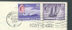 Singapour  - Yvert N° 38 Et 34 Affranchissant 1 Carte Pour La France En Janvier 1959 - FAI 20079 - Singapour (...-1959)