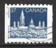 Canada 1988. Scott #1194 (U) Parliament, Library  *Complete Issue* - Rollo De Sellos