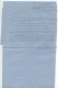Australia 1957 10p. Plane Over Globe Aerogramme / Air Letter; Melbourne, Victoria To Staten Island, New York, U.S. - Luchtpostbladen