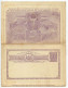New Zealand 1890's Mint 1 1/2p. Queen Victoria Letter Card - Postwaardestukken