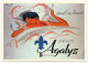 CPM - Réveil En Beauté, Draps AGALYS - Reproduction D'affiche Ancienne De Raymond Brenot 1957 - Ed. Nugeron - Publicidad