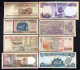 Liban Romania Albania Iraq Egypt Belarus 8 Banconote Lotto.4494 - Trinité & Tobago