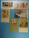 Lot De 33 CPA Bébés Et Enfants Dont 1 Bébé Sonore (1ère Photo, Bébé En Haut à Droite) - Collections, Lots & Séries