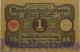 GERMANY 1 MARK 1920 PICK 58 XF - Reichsschuldenverwaltung