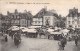 FRANCE - 29 - LESNEVEN - Place Le Flô Un Jour De Marché - Carte Postale Ancienne - Lesneven