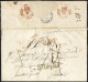Cover 1861, Lettera Della Posta Militare Sarda Da Procida 4.1.1861 Con Tassazioni E Detassazioni. La Lettera Venne Quind - Naples