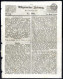 Cover 1840, Allgemeine Zeitung Aus Augsburg Vom 18. September Besteuert Mit Der Seltenen 3 Kreuzer Ziersignette, Die Nur - Newspapers