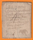 1778 - Marque Postale Sur Lettre Avec Corresp Paternelle De 3 P Vers Lion LYON, En Diligence - Taxe 4 - Règne Louis XVI - 1701-1800: Precursors XVIII