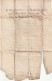 Delcampe - 1778 - Marque Postale Sur Lettre Avec Corresp Paternelle De 3 P Vers Lion LYON, En Diligence - Taxe 4 - Règne Louis XVI - 1701-1800: Precursori XVIII