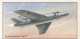 6 Vickers Supermarine Swift, Fighter - Modern British Aircraft 1953 - Beaulah Tea -  Trade Card - Churchman