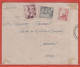 ESPAGNE LETTRE CENSUREE DE 1943 DE LERIDA POUR PAMIERS FRANCE - Franking Machines (EMA)