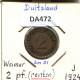 2 RENTENPFENNIG 1924 J ALLEMAGNE Pièce GERMANY #DA472.2.F - 2 Renten- & 2 Reichspfennig
