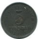5 PFENNIG 1921 DEUTSCHLAND Münze GERMANY #AE295.D - 5 Rentenpfennig & 5 Reichspfennig