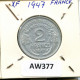 2 FRANCS 1947 FRANCE Pièce #AW377.F - 2 Francs