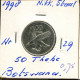 50 THEBE 1998 BOTSWANA Münze #AR302.D - Botswana