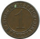 1 RENTENPFENNIG 1924 A GERMANY Coin #AE199.U - 1 Rentenpfennig & 1 Reichspfennig