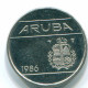 5 CENTS 1986 ARUBA (NÉERLANDAIS NETHERLANDS) Nickel Colonial Pièce #S13615.F - Aruba
