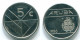 5 CENTS 1986 ARUBA (NÉERLANDAIS NETHERLANDS) Nickel Colonial Pièce #S13615.F - Aruba