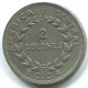2 COLONES 1978 COSTA RICA Coin #WW1168.U - Costa Rica