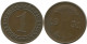 1 REICHSPFENNIG 1931 A GERMANY Coin #AD451.9.U - 1 Rentenpfennig & 1 Reichspfennig