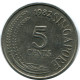 5 CENTS 1982 SINGAPUR SINGAPORE Moneda #AR869.E - Singapour