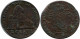 2 CENTIMES 1845 FRENCH Text BELGIUM Coin #BA434.U - 2 Cent