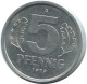 5 PFENNIG 1979 A DDR EAST DEUTSCHLAND Münze GERMANY #AE010.D - 5 Pfennig