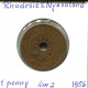 1 PENNY 1956 RODESIA RHODESIA AND NYASALAND Moneda #AP624.2.E - Rhodésie