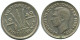 3 PENCE 1949 AUSTRALIEN AUSTRALIA I SILBER Münze #AZ166.D - Threepence