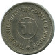 ½ DIRHAM / 50 FILS 1964 JORDANIA JORDAN Moneda #AP068.E - Jordan