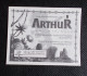 Vignette Autocollante Panini - Arthur Et Les Minimoys - Arthur Y Los Minimoys - Lettre: B - Edition Espagnole