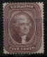 USA Stamp 1860  5 Cents Scott 30A / Jefferson CV $825  MNG Stamp - Ongebruikt