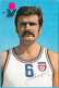 VINKO JELOVAC - FIBA EuroBasket 1975 .. Yugoslavia Old Postcard * Basketball Basket-ball KK Olimpija Ljubljana Slovenia - Baloncesto