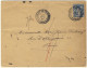 FRANCE - 1898 Yv.101 Sur LSC De St.-LAURENT-DE-CHAMOUSSET, Rhône à Paris - Recherche Du Destinataire - 1877-1920: Période Semi Moderne