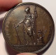 1824 Medaille  SPL Ercole Consalvi 1757-1824 Cardinal Diplomate États Pontificaux (medal Italy Stato Pontificio Napoléon - Vaticaanstad