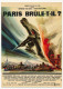 CPM - Reproduction D'affiche De Cinéma - Paris Brûle-t-il ? (Jean Paul Belmondo, Leslie Caron...) - Publicidad