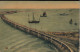 ZEEBRUGGE   PIER       GR.FORMAAT    22 X 14 CM    2 SCANS - Zeebrugge