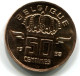 50 CENTIMES 1998 Französisch Text BELGIEN BELGIUM Münze UNC #W11431.D - 50 Cents