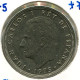 50 PESETAS 1975 SPANIEN SPAIN Münze #W10538.2.D - 50 Pesetas