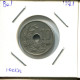 10 CENTIMES 1921 BELGIEN BELGIUM Münze #AU601.D - 10 Centimes