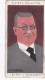 48 Rt Hon John Wheatley MP -  -   Straight Line Caricatures 1926 - Players Cigarette Card - Player's