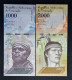 VENEZUELA 1000 Y 2000 BOLIVARES 2017-2016 SC / UNC - Venezuela