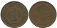 1 REICHSPFENNIG 1932 A GERMANY Coin #AE223.U - 1 Rentenpfennig & 1 Reichspfennig